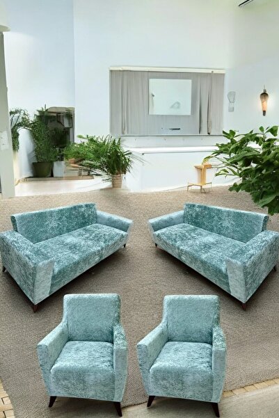 MADAME BELLA Kadife Koltuk Örtüsü Lastikli Esnek Yıkanabilir Koltuk Kılıfı 3+...