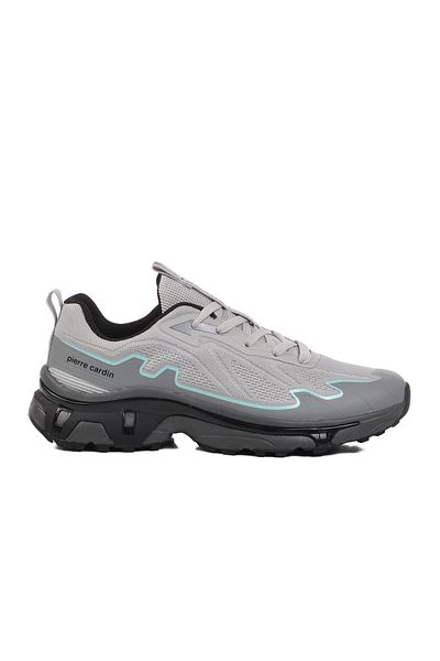 Pierre Cardin Gray Textile Men's Sneakers Pci-11054 m