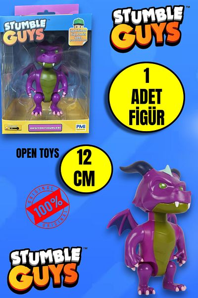 TOYFEST مجسم ستامبل جيز دراغون دراجو 12 سم
