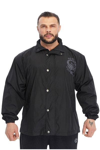 Big Sam Black Comfortable Cut Raincoat 4029