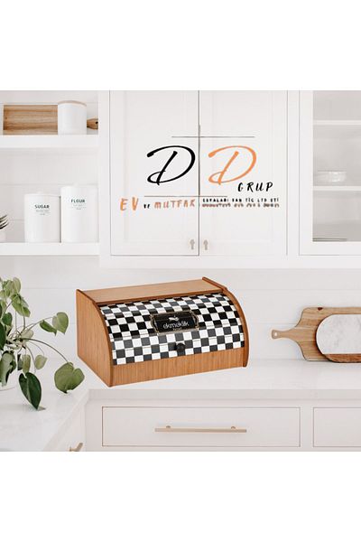 PARAMORE Wooden Stored Bread Cabinet - Bread Holder
