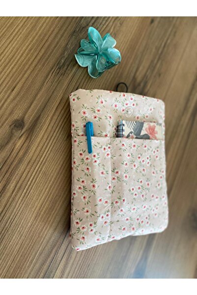 Handmade El yapımı Tablet kılıfı, Çanta, Kitap kılıfı, çok amaçlı kılıf, Pembe kitap kılıfı