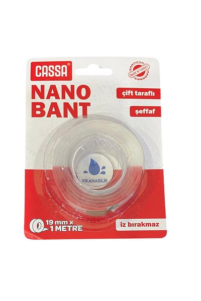 Cassa Nano Tape Double Sided Transparent 19 mm X 1 Meter (1 Piece)