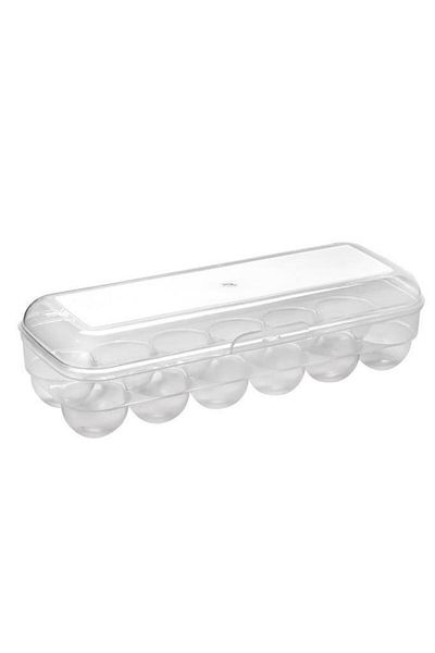 Herevin Transparent 12 Compartment Egg Storage Container
