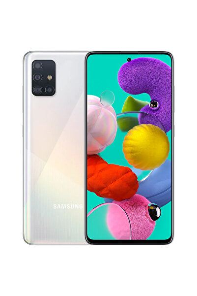 Samsung Yenilenmiş Samsung Galaxy A51 128 GB Beyaz Cep Telefonu (12 Ay Garant...