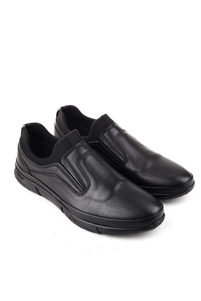 Luis Figo 4441 Large Size Genuine Leather Laceless Men's Shoes