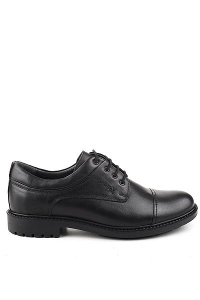 Luis Figo 4425 Large Size Genuine Leather Lace-Up Men's Shoes