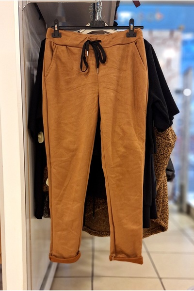 Park Moda Çok Esnek Nubuk Pantolon