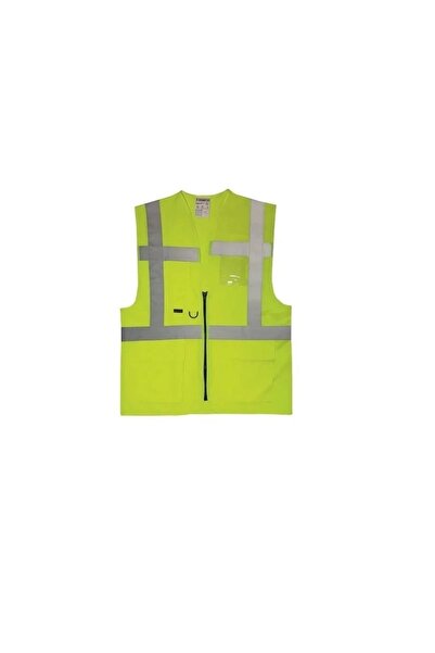 uniwest Uw-111 سترة تنفيذية صفراء (مقاس M)