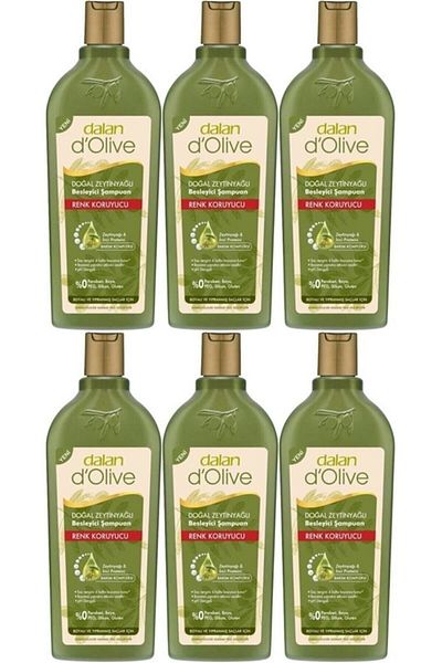 Dalan D'Olive 400 Ml Color Protection Shampoo with 6 Olive Oil