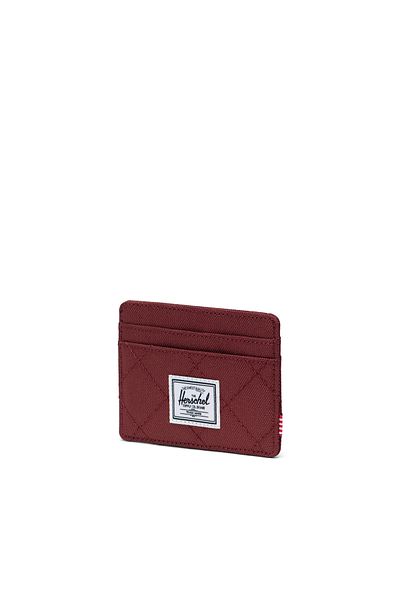 Herschel Supply Co. Herschel Charlie Rfid - Cherry Wallet with Protected Multi-Card Compartments