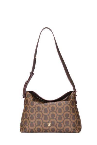 U.S. Polo Assn. Us24595 Model Brown Women's Shoulder Bag