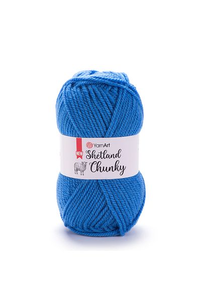 Yarnart Shetland Chunky - Πλεκτό Χέρι Νήματα Μπλε-626