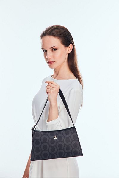 U.S. Polo Assn. Geantă de umăr pentru femei model neagră Us24584
