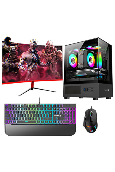 TURBOX Tx5981 i5 12400F 32GB 1TB NVMe 12GB RTX3060 23.6 inç 165Hz Curved Oyun...