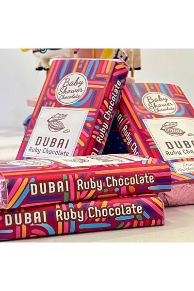 Bebek Çikolatası DUBAI ÇİKOLATASI RUBY 65 GR