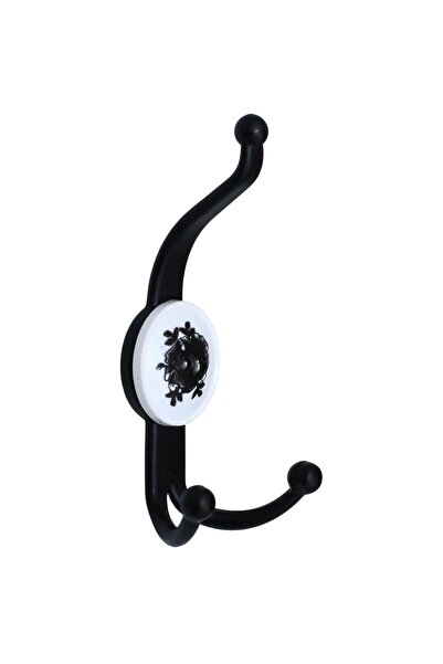 NZB Siyah Askı Dolap Askılık Askılığı Banyo Mutfak Askısı Duvar Kapı Elbise K...