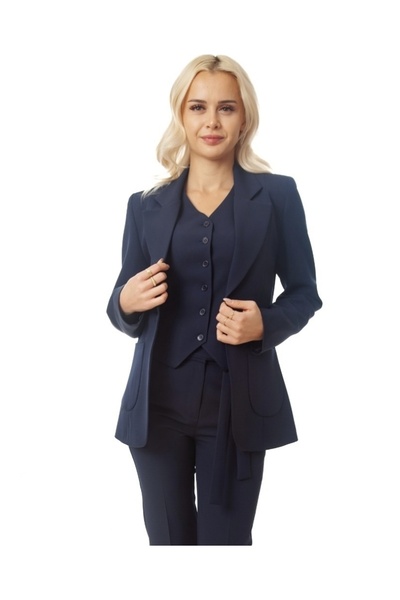 ZARAZA Çift Cepli Blazer Ceket