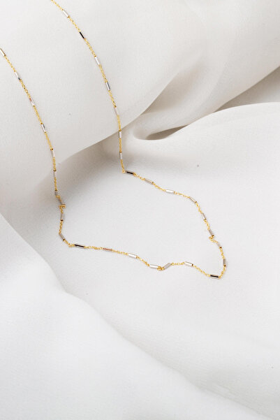 Bilezikci Spor 14 Ayar İnce Altın Zincir Kolye 50 cm.