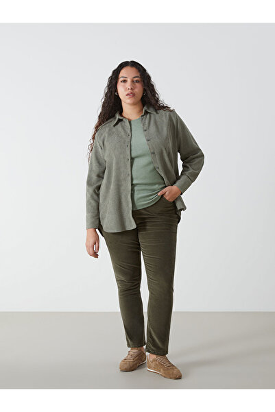 LC Waikiki Pantaloni de damă din catifea