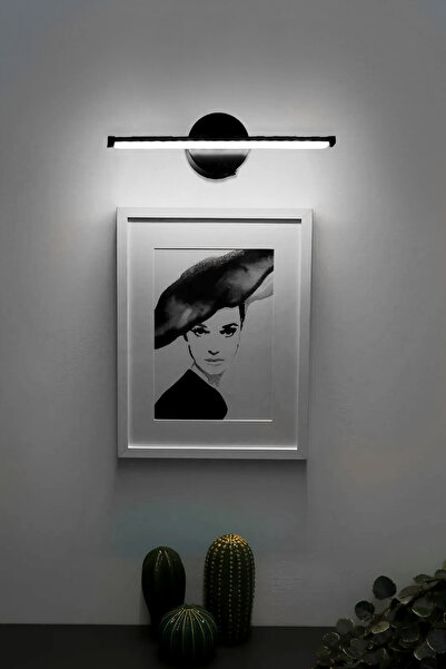 yhfoto 2 Adet Pilli Aplik Lamba - Led Işık - Çerçeve Aplik - Dekoratif Işık - Yapışkanlı Işık - Duvar Işığı