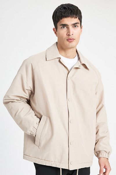 DeFacto Εποχιακό μπουφάν Polo Collar Comfortable Cut - A9702ax24sp με τσέπες