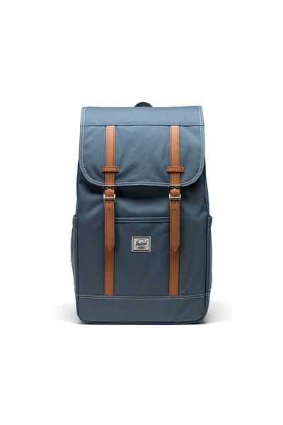 Herschel Supply Co. Mestský modrý ruksak Herschel Retreat™ Backpack Blue Mirage/White Stitch