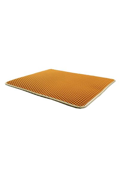 Gimcat Claire Cat Litter Mat with Screen Orange 55x75