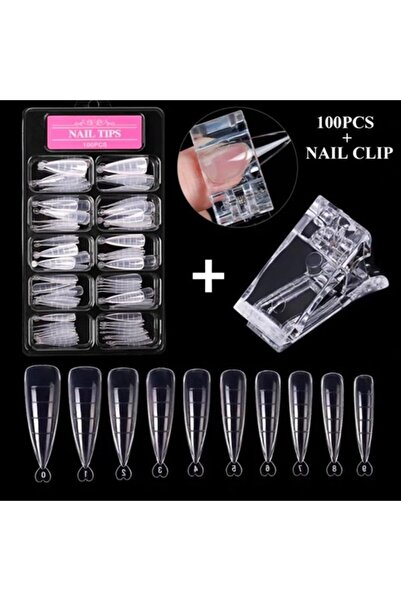 Born Pretty Stiletto Sivri tips (kompozit) ve Mandal Set