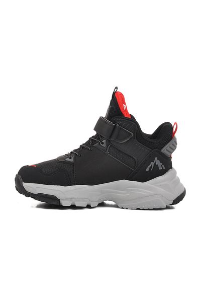 AYAKMOD Unisex Παιδικές Μπότες - Μαύρο Velcro, Μοντέλο Lukas F