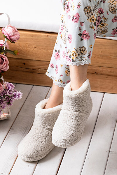 Golder Жіночі домашні капці Зимові домашні капці з ефектом М'яка тиха підошва RED0001