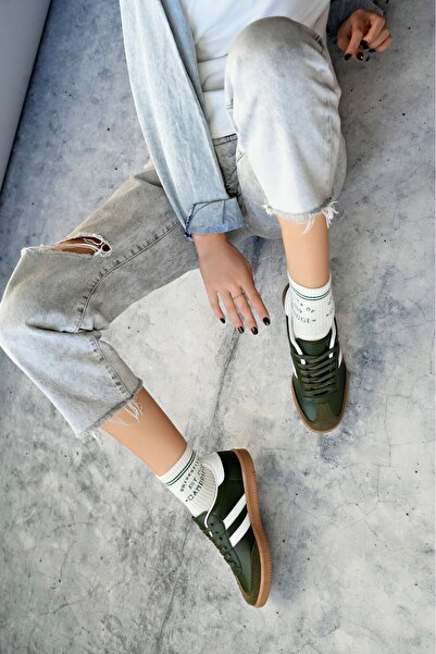 MUGGO Gordon Unisex Ortopedik Günlük Garantili Bağcıklı Yürüyüş Koşu Sneaker Spor Ayakkabı