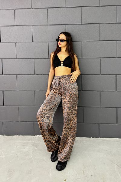 Sun Victoria Women's Leopard Print Pants