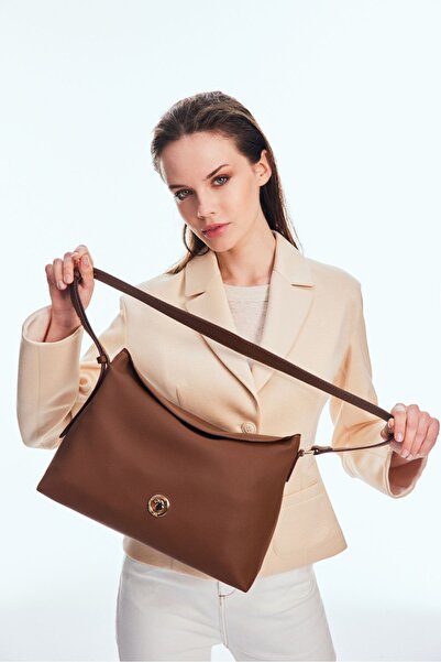 U.S. Polo Assn. Women's Shoulder Bag Brown - Us24632