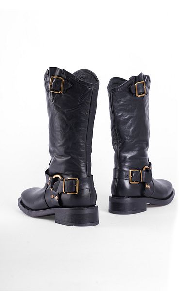 Capone Outfitters Γυναικείες μπότες από γνήσιο δέρμα