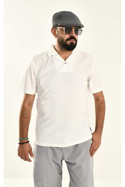 DAVID&GERENZO Ecru Collar Detail T-shirt410415