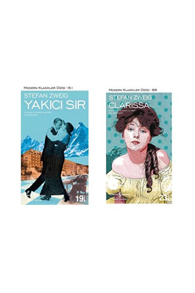 TÜRKİYE İŞ BANKASI KÜLTÜR YAYINLARI Yakıcı Sır - Clarissa - Stefan Zweig