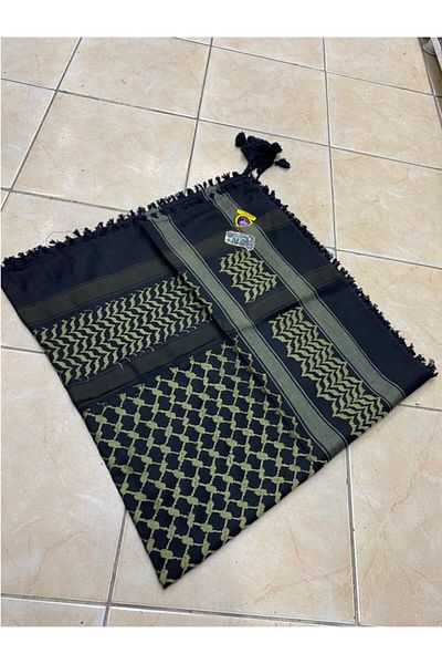 ARWOAN Black Khaki Green Woven