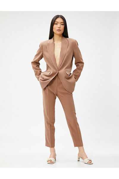 Koton Pocket Slim Leg Παντελόνι Rayon Blended