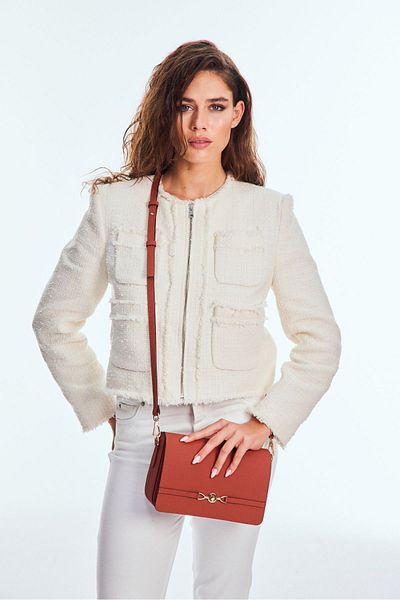 U.S. Polo Assn. Geantă Messenger pentru damă, roșu - Us24703