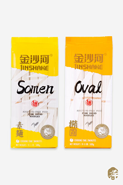 JINSHAHE Somen & Oval Eriştesi (Somen & Oval Noodle Set) - 1ADET