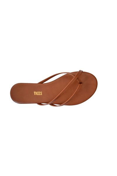 Tkees Γυναικείες μαύρες σαγιονάρες με διπλή ταινία καθημερινά κομψές