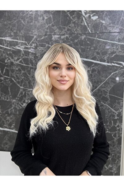 Fenomen Peruk Gerçek Saç Dokusunda Ombreli Peruk Model