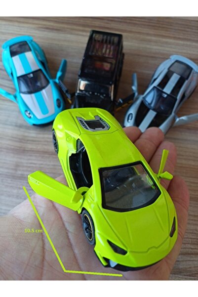 OYUNCAKSAHİLİ G65 Amg Jip Lamborghini Huracan Porsche 911 Metal Arabalar 4 Ad...