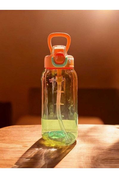 Shotay 1 Lt Tritan - Practical Transportation with Locking Head and Detachable Drinking Straw