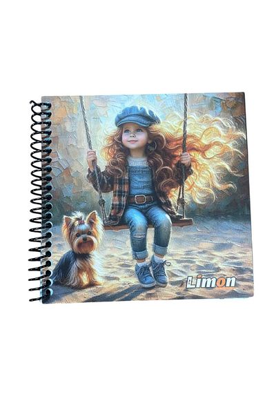 Limon 14X14 Square Mini Agenda Memo Pad