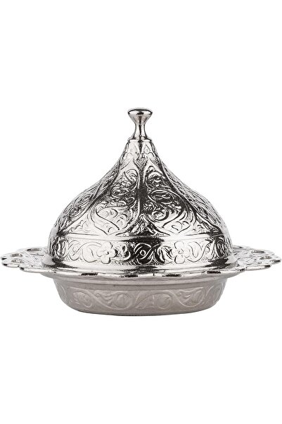 KT HOME Tea Set Ottoman Motif Tea Presentation Set with Spoon Turkish Tea Cup Set Traditional Turkish Motifs 6 Pieces