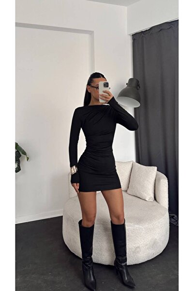 Les Séduisantes c.a. Μίνι φόρεμα με κορδόνι από ύφασμα Diver