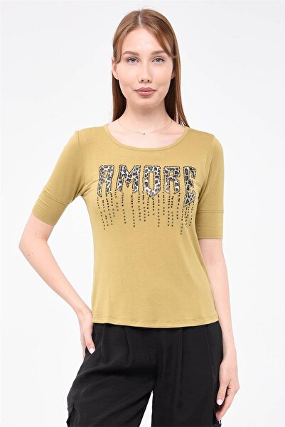 HomeStore Футболка з принтом Amore