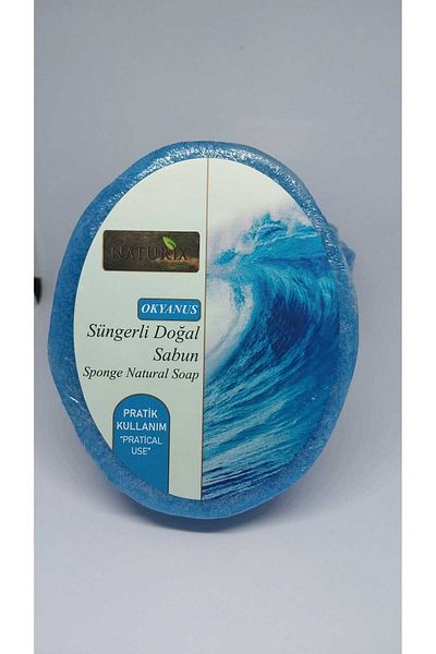 Eşya Dünyası Ocean Natural Soap Sponge - Natural Soap with Sponge
